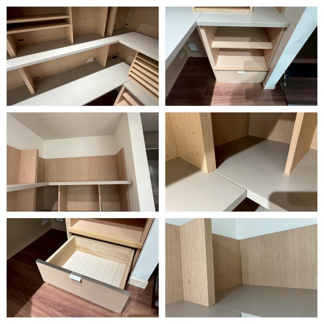 H7951☆展示品☆大谷産業☆システムシェルフ☆システムデスク☆多収納☆