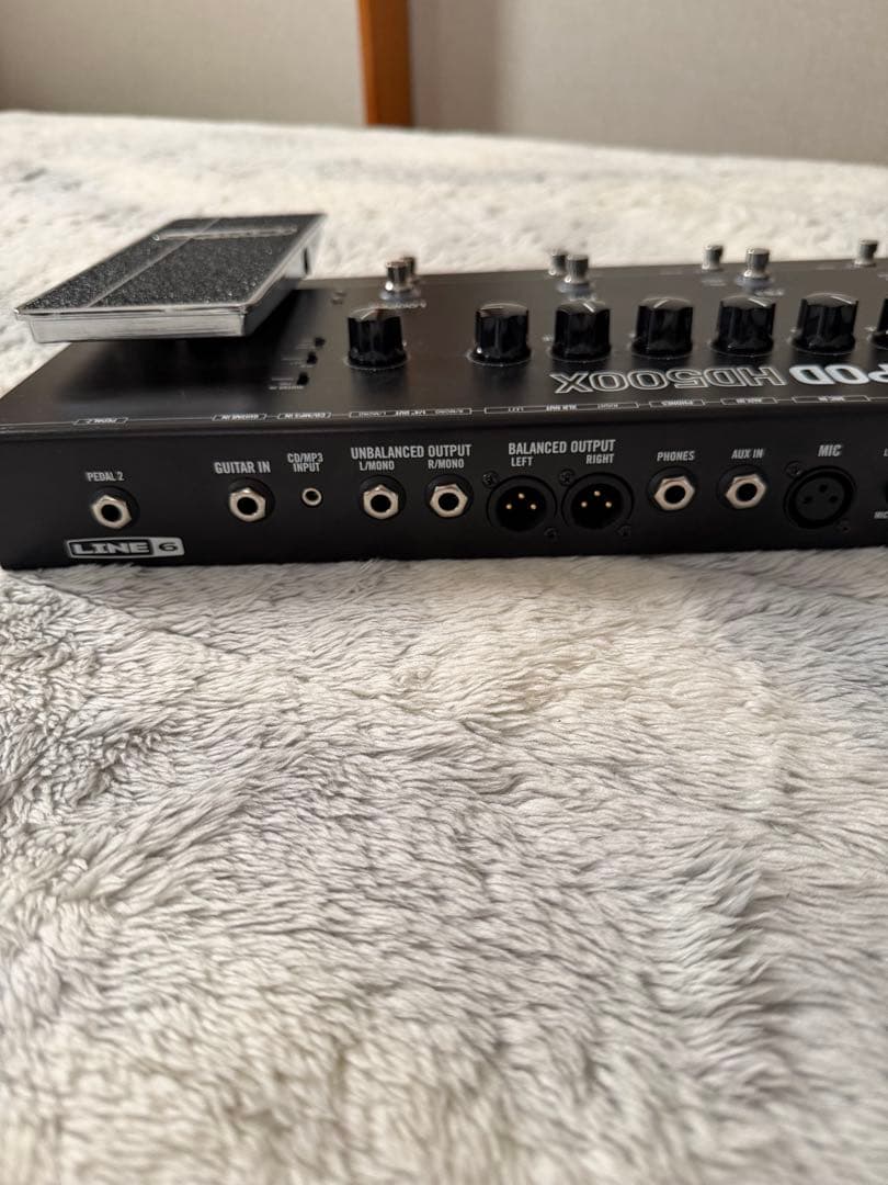 Line 6 POD HD500X Fullyloadedインストール済み