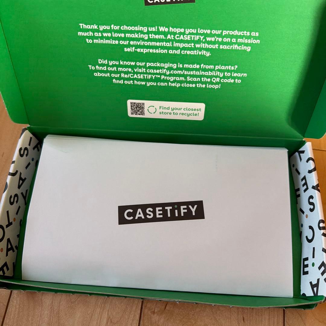 【CASETIFY】　新品未使用　iPhone17Pro ミラーケース　クラウド