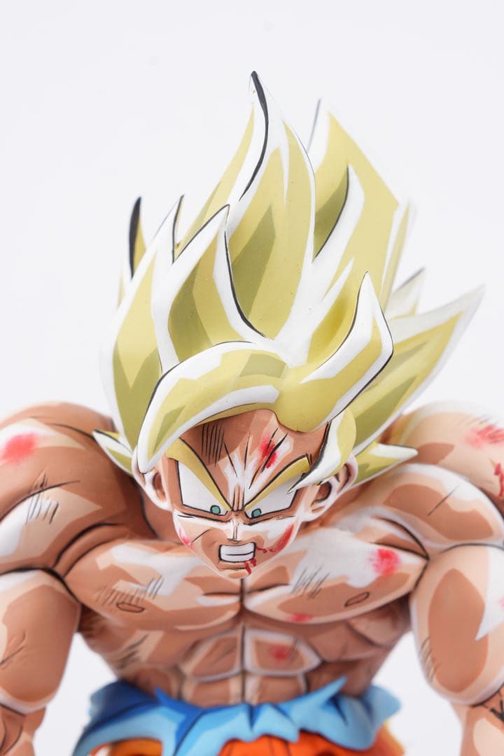 ドラゴンボール 超サイヤ人 孫悟空 二次元彩色　リペイント「すべての終わり」