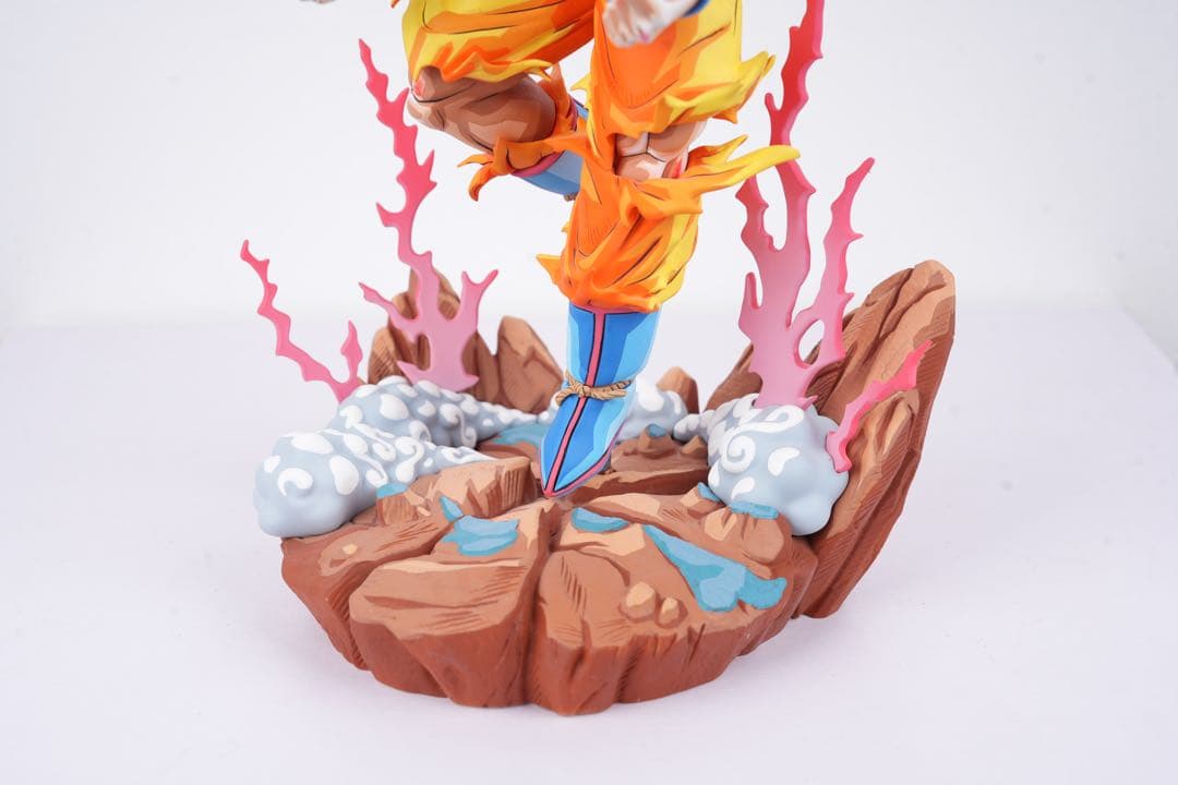 ドラゴンボール 超サイヤ人 孫悟空 二次元彩色　リペイント「すべての終わり」