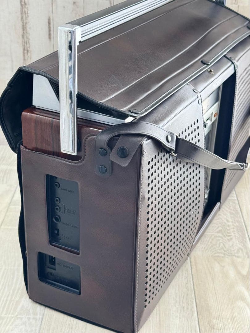 動作品SONY ZILBAP ラジカセCFS-V8 レトロラジオレアカバーレトロ