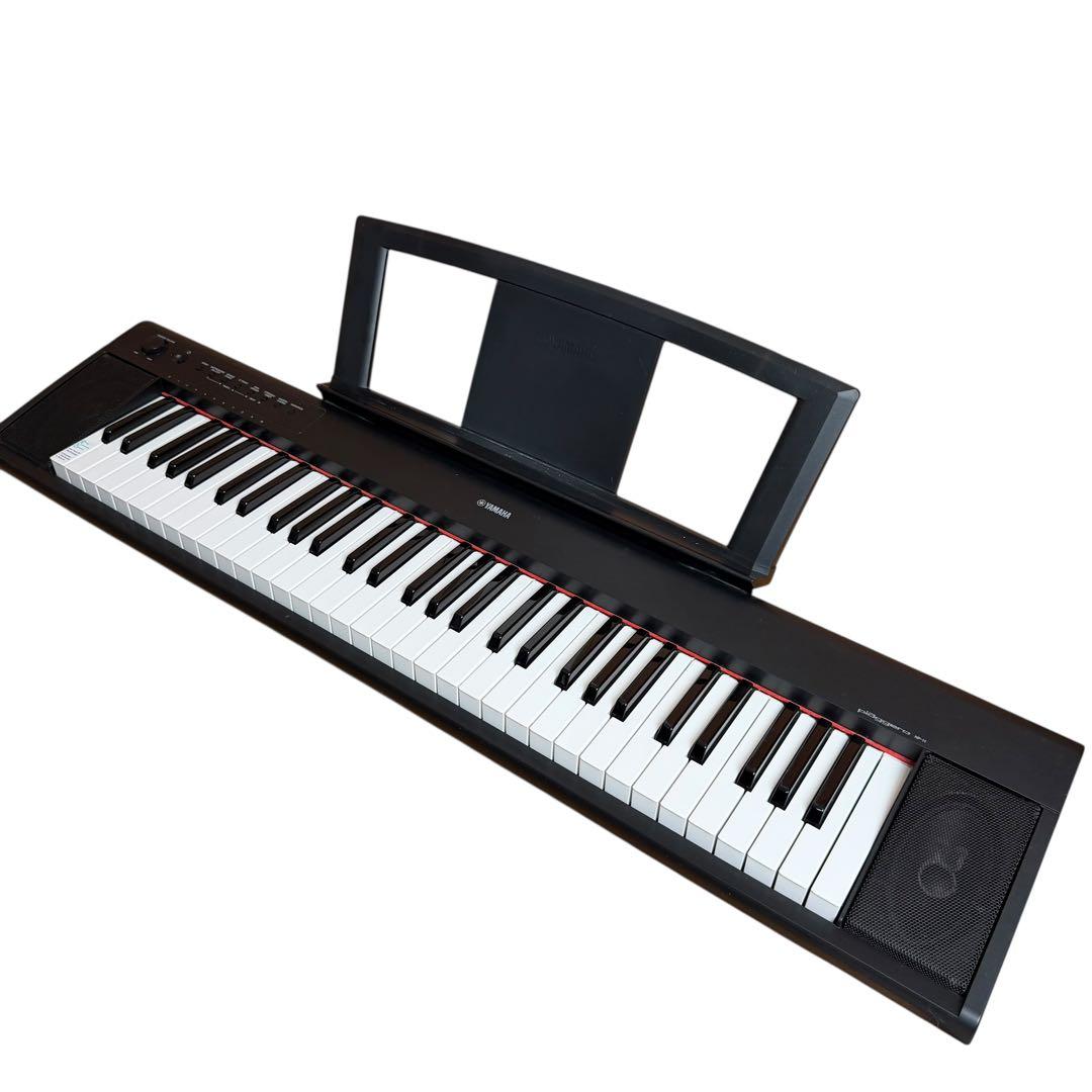 【美品】YAMAHA NP-11 電子キーボード 61鍵 付属品有 37-60