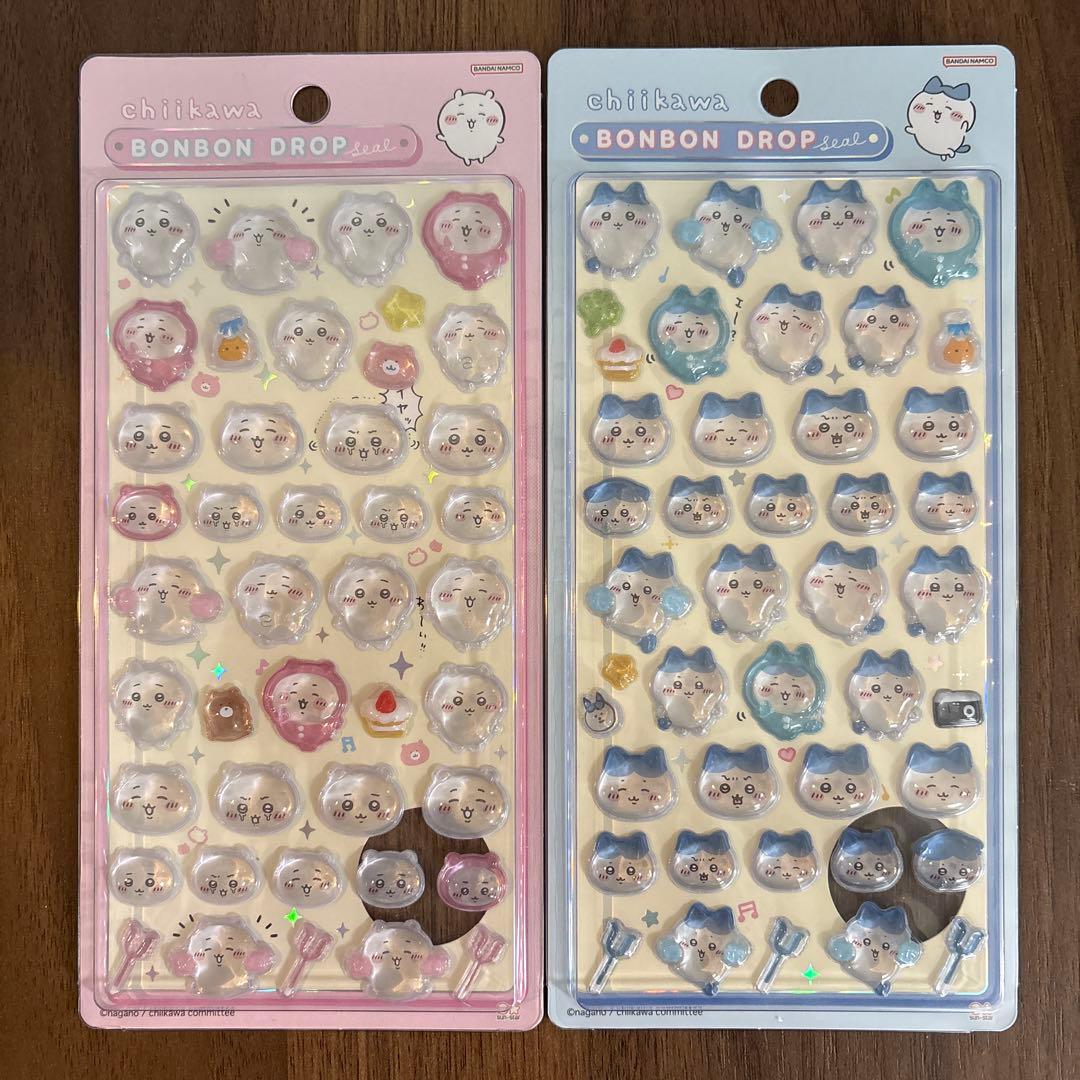 【正規品】 ボンボンドロップシール ちいかわ 第1弾 4枚セット