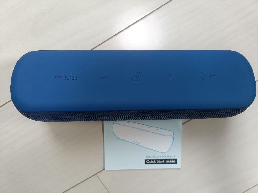 Soundcore Motion+ ワイヤレススピーカー　ブルー　美品