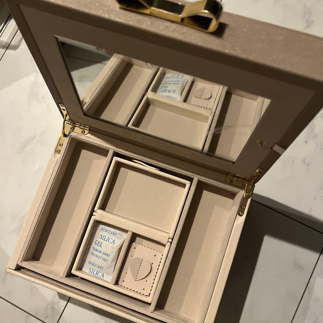 franc franc アクセサリーケース ミラー付き