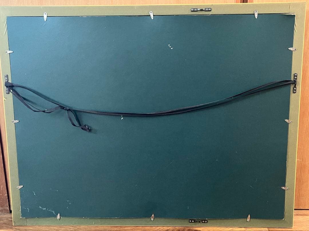 【真作】屋良朝春 F10号 水彩画「沖縄海岸風景」内閣総理大臣賞画家 額装