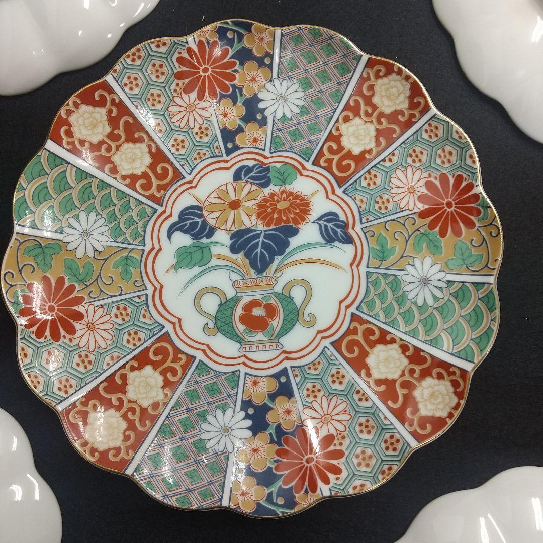 陶扇窯　絵皿 5枚セット