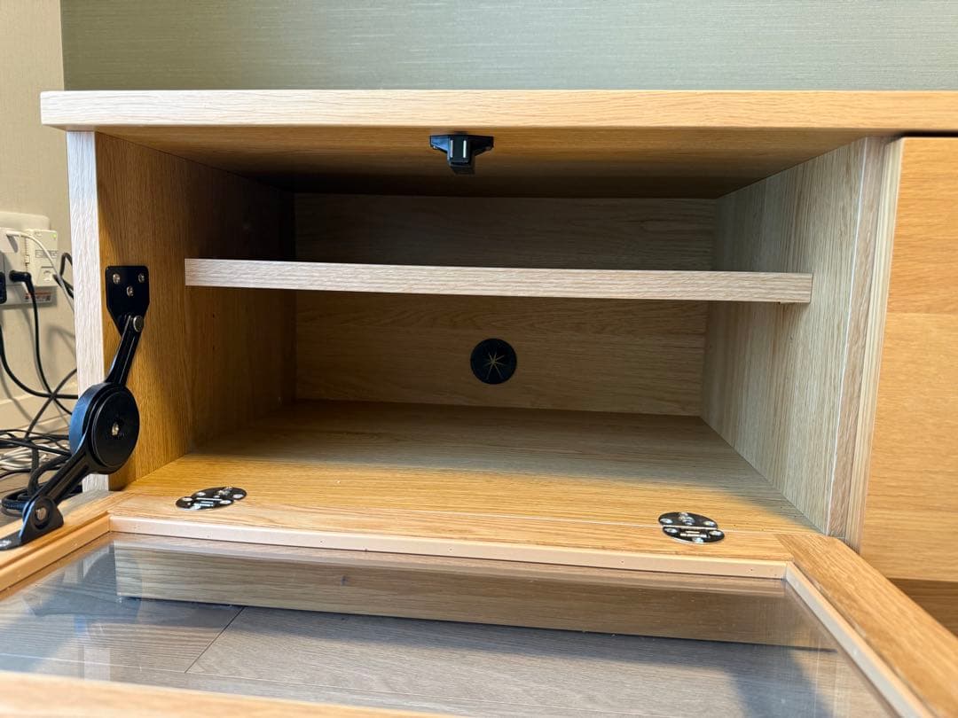 最終値下げ済 【美品】unico LOMAVボードW1520オーク北欧 テレビ台