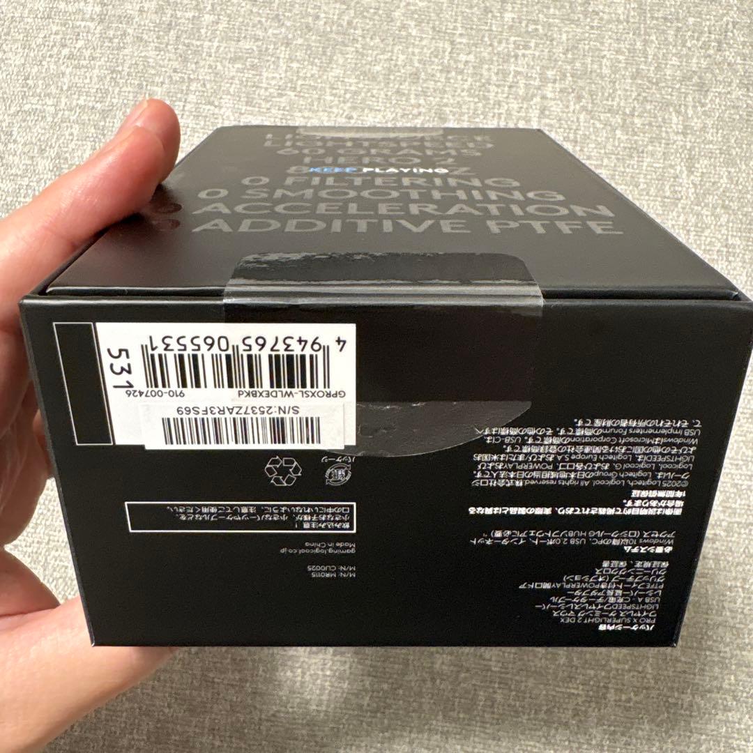 logicool PRO X SUPERLIGHT 2 DEX 本体