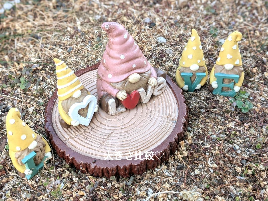 yukollection様ご確認用♡ビッグラブリー小人　ガーデニング