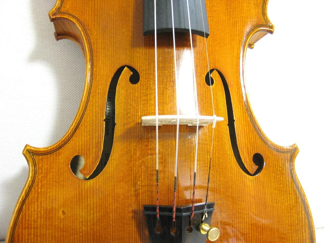 【新作ドイツ製1枚板】 Hermann Bachle 2012年製 バイオリン