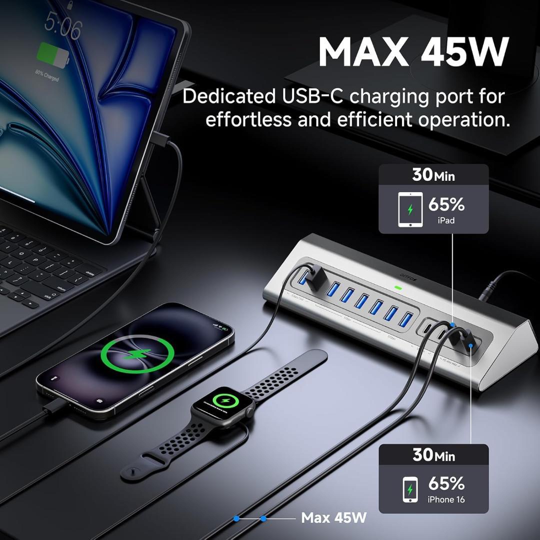 Gitfos C1 USB C ハブ 13in1 100W電源付 新品