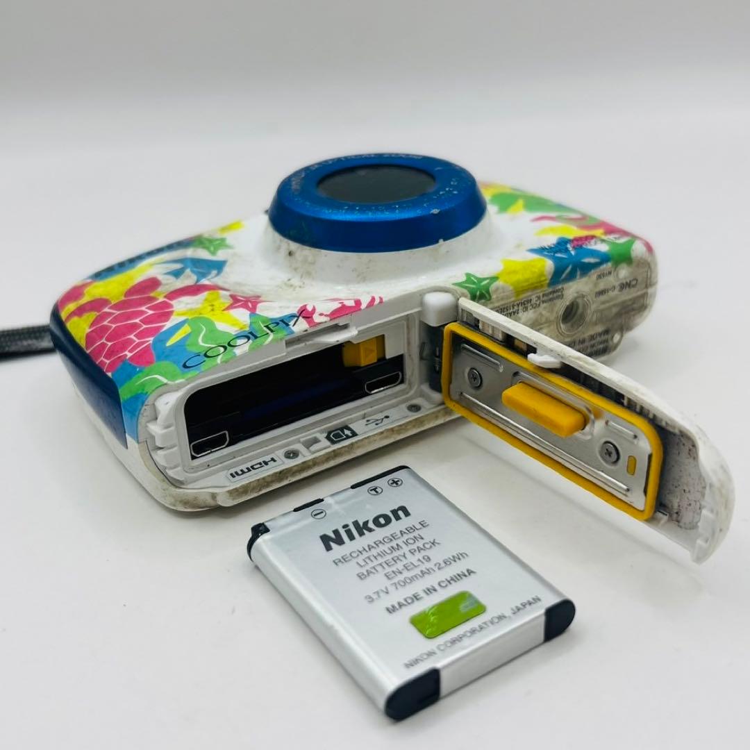 動作確認済 Nikon COOLPIX W100 防水デジタルカメラ