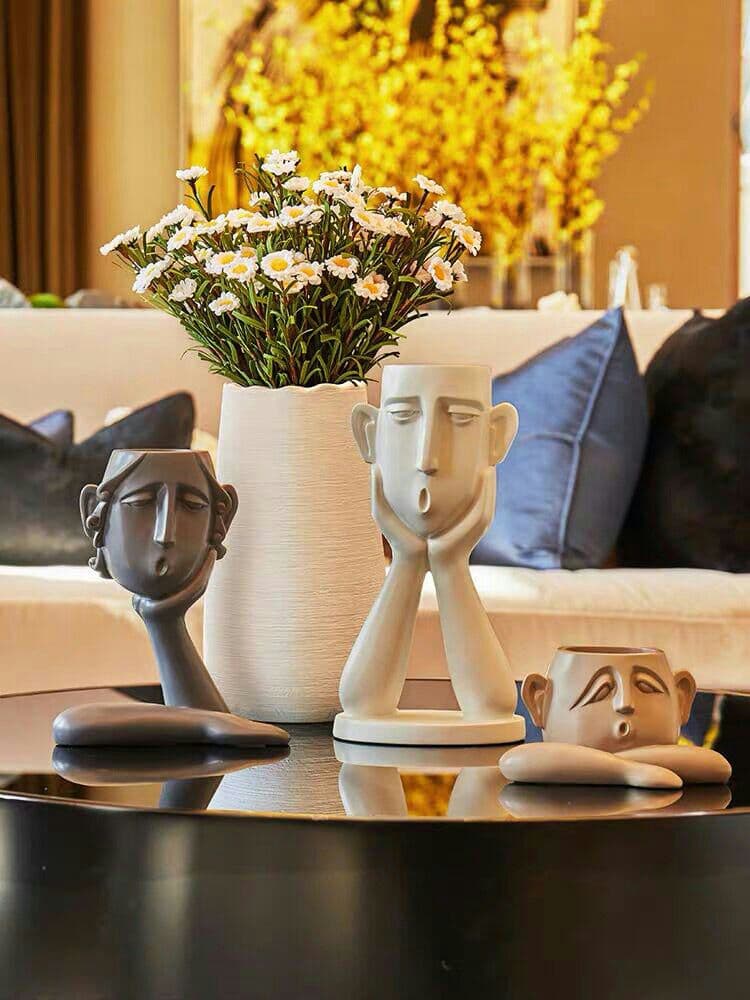 芸術は現代簡約工芸品のリビング装飾品を飾る