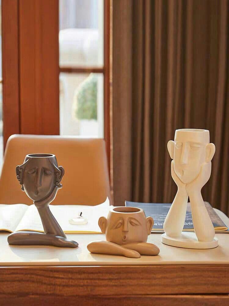 芸術は現代簡約工芸品のリビング装飾品を飾る