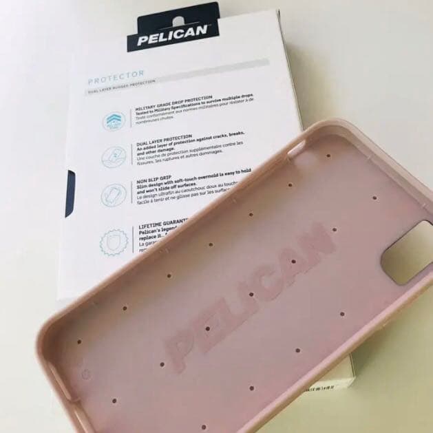 PELICAN iPhone XS MAX ケース プロテクター ローズゴールド