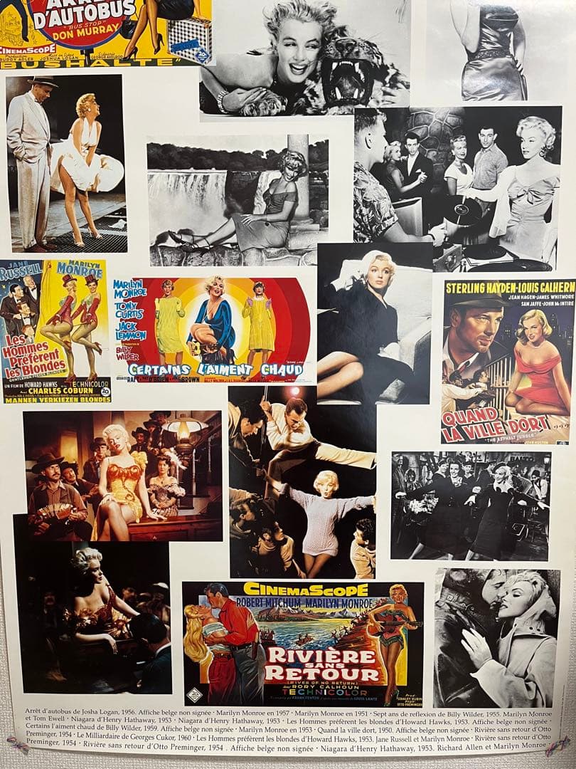 マリリン・モンロー大型ポスター　希少