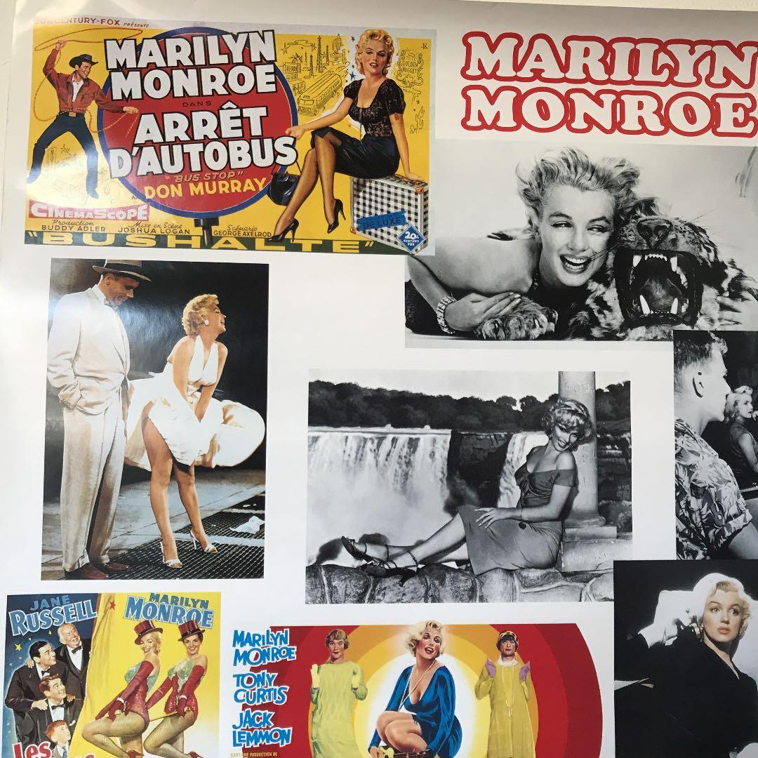 マリリン・モンロー大型ポスター　希少