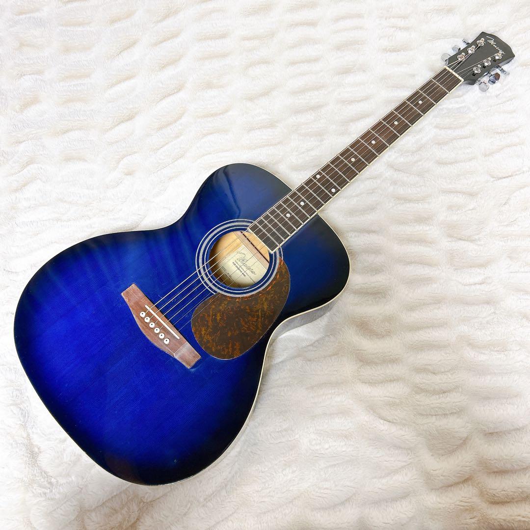 Mavis MF-500 ブルー アコギ アコースティックギター