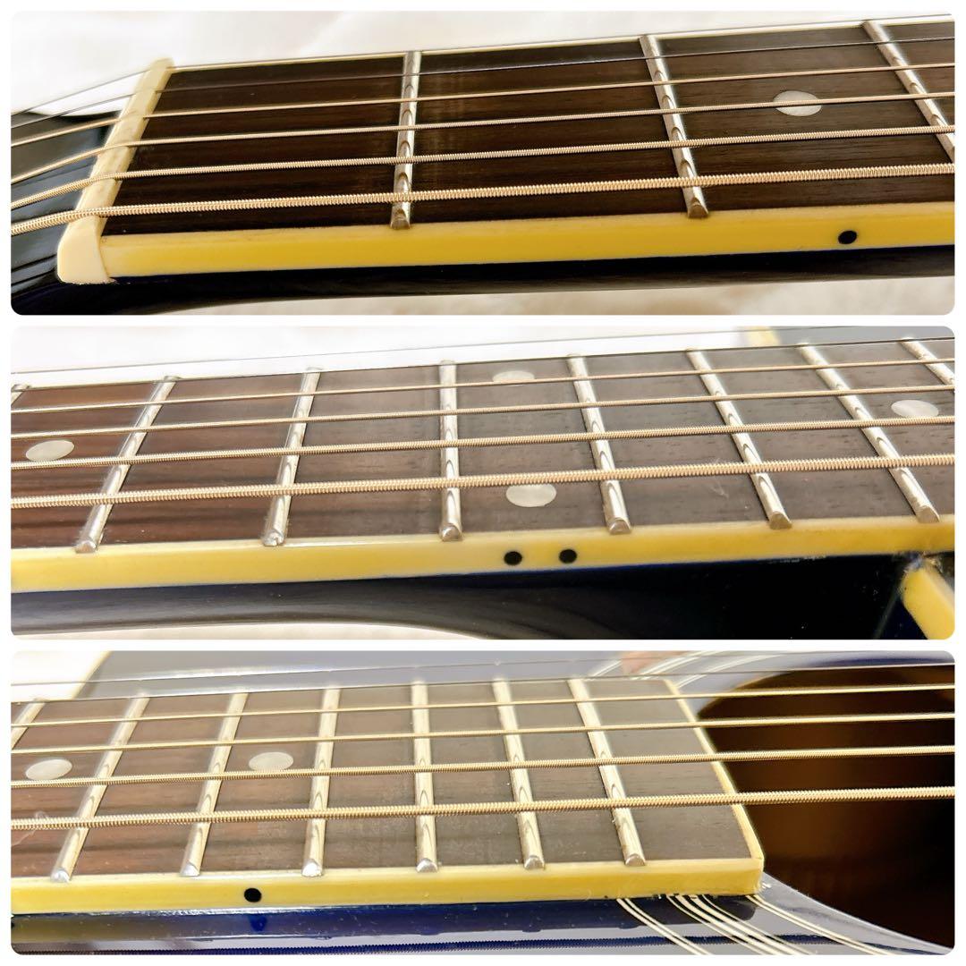 Mavis MF-500 ブルー アコギ アコースティックギター