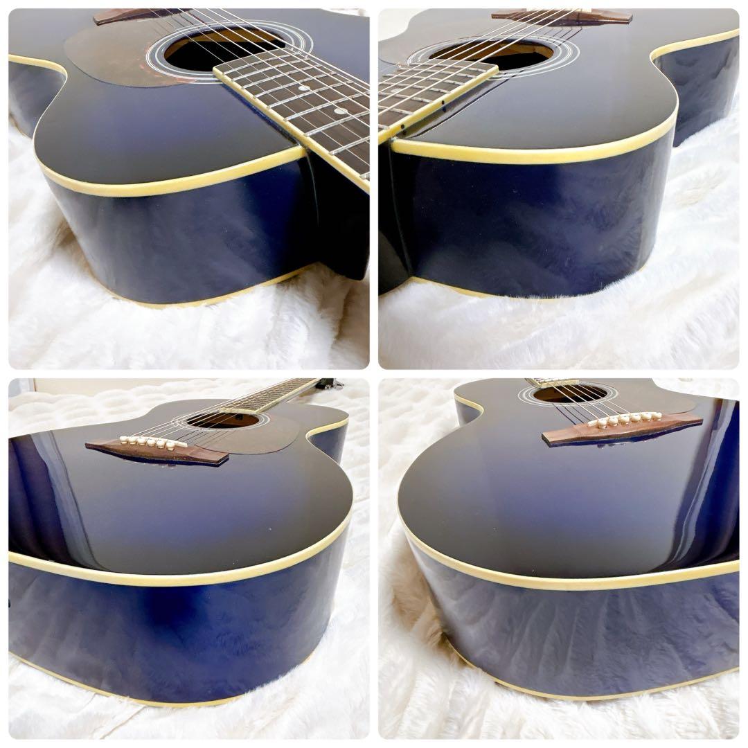 Mavis MF-500 ブルー アコギ アコースティックギター