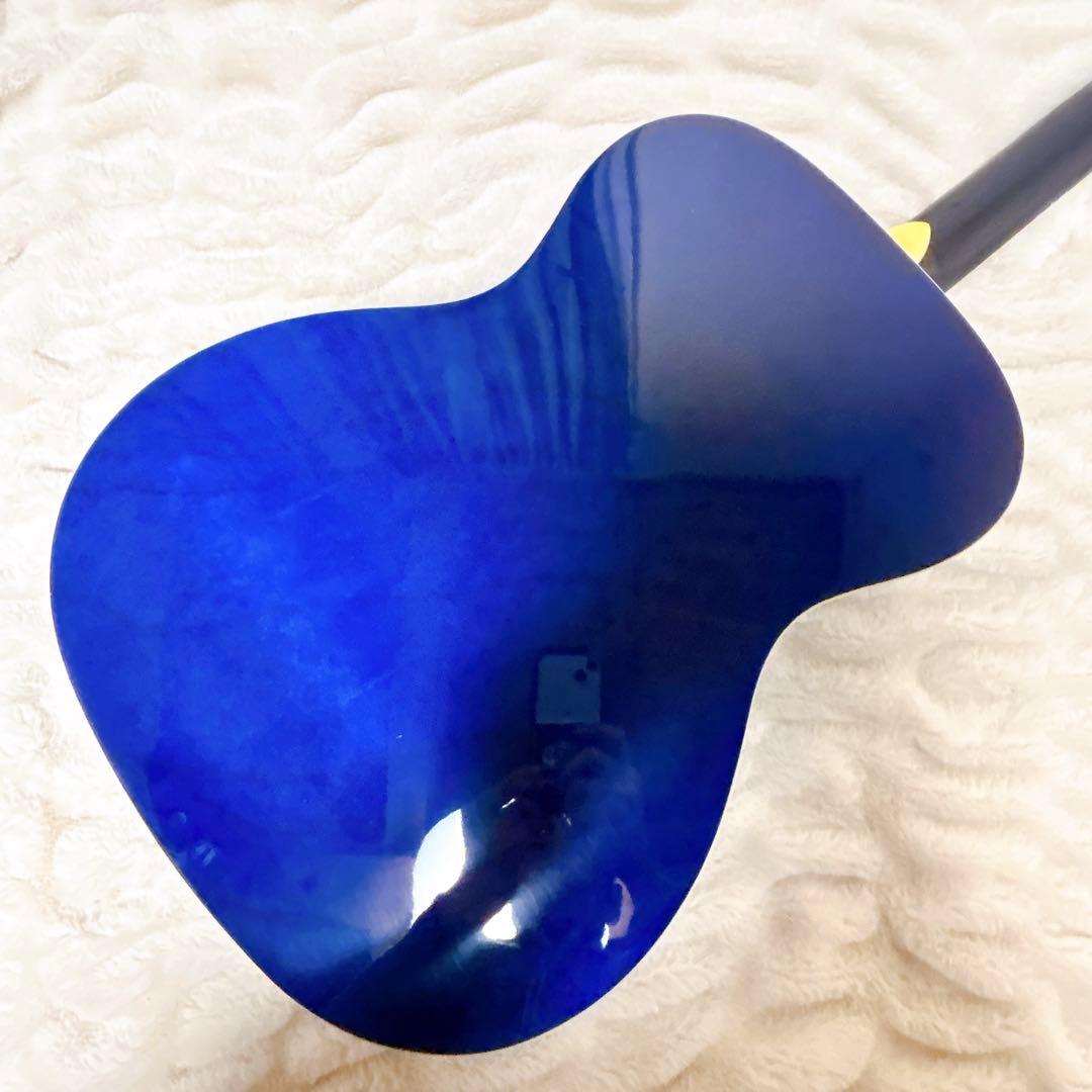 Mavis MF-500 ブルー アコギ アコースティックギター