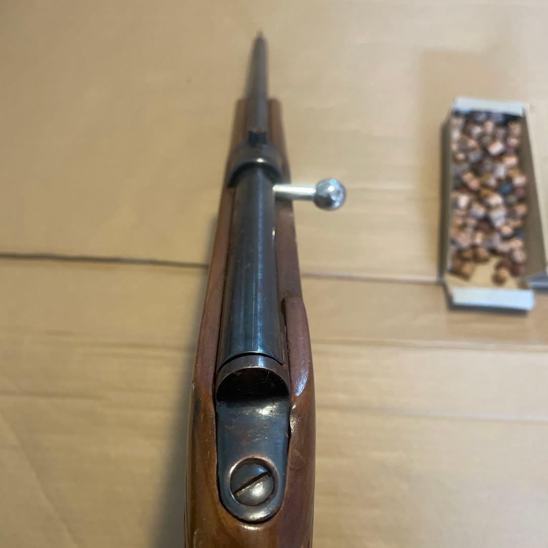 ボルトアクション式モデルガン（ペレット付き）　レトロ　射的　オブジェ　昭和