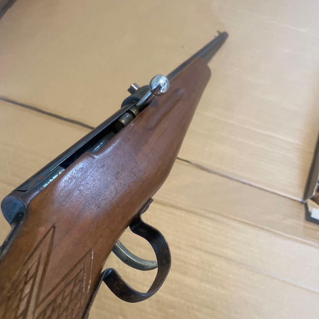ボルトアクション式モデルガン（ペレット付き）　レトロ　射的　オブジェ　昭和