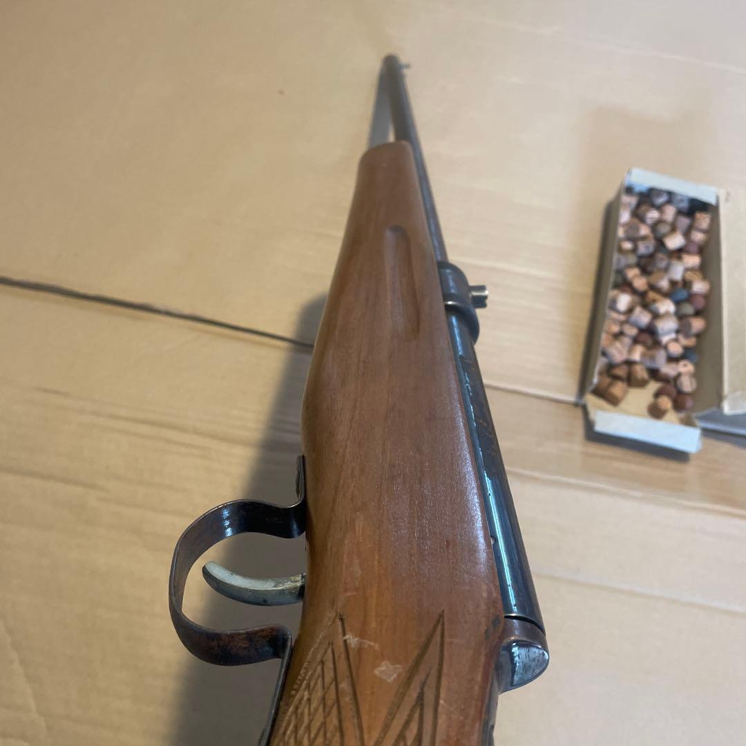 ボルトアクション式モデルガン（ペレット付き）　レトロ　射的　オブジェ　昭和