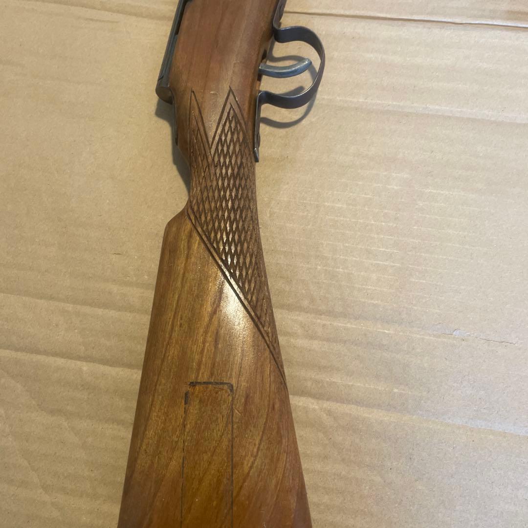 ボルトアクション式モデルガン（ペレット付き）　レトロ　射的　オブジェ　昭和