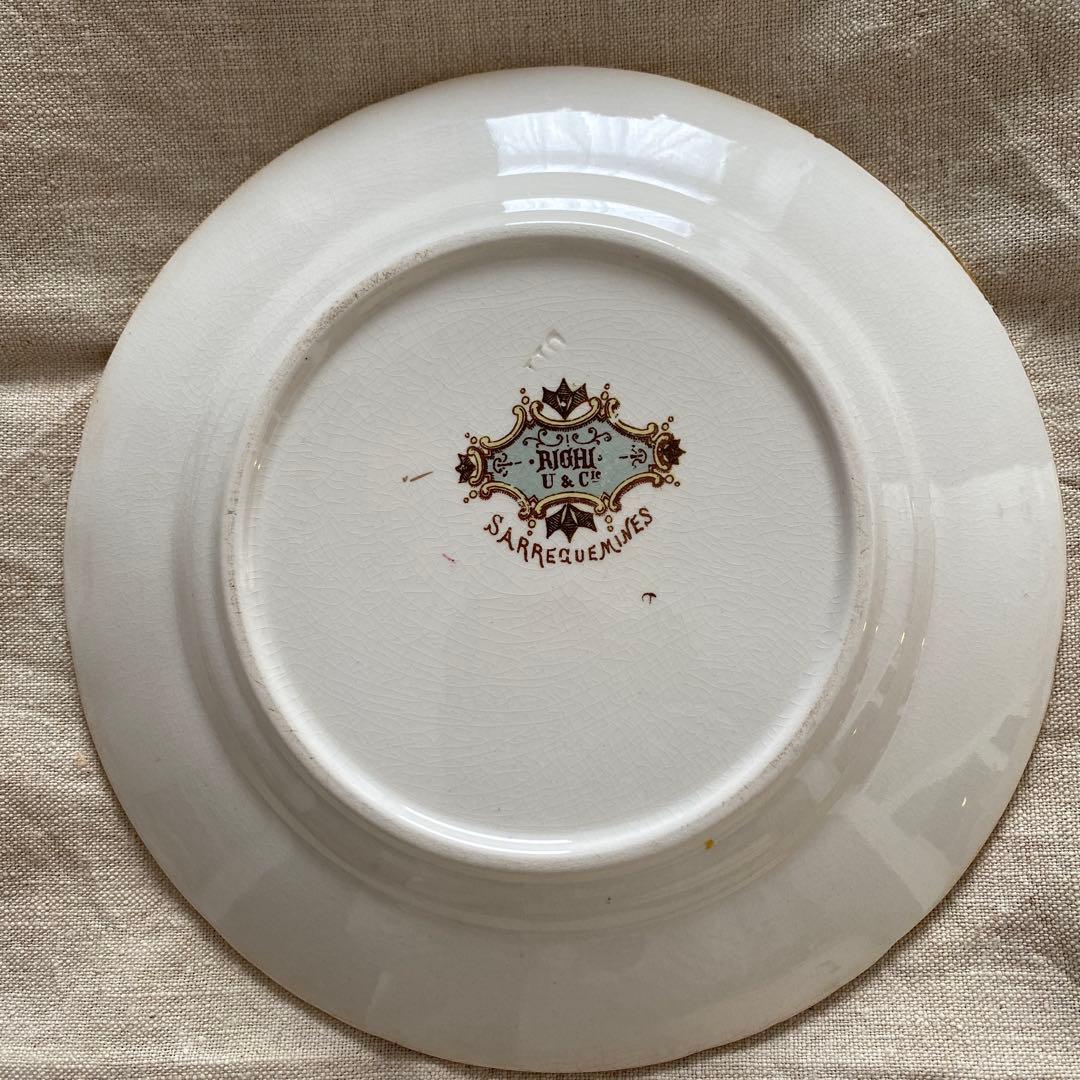 サルグミンヌRIGHI sarreguemines RIGHI プレート【Ａ】