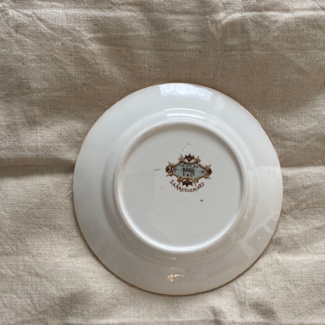 サルグミンヌRIGHI sarreguemines RIGHI プレート【Ａ】