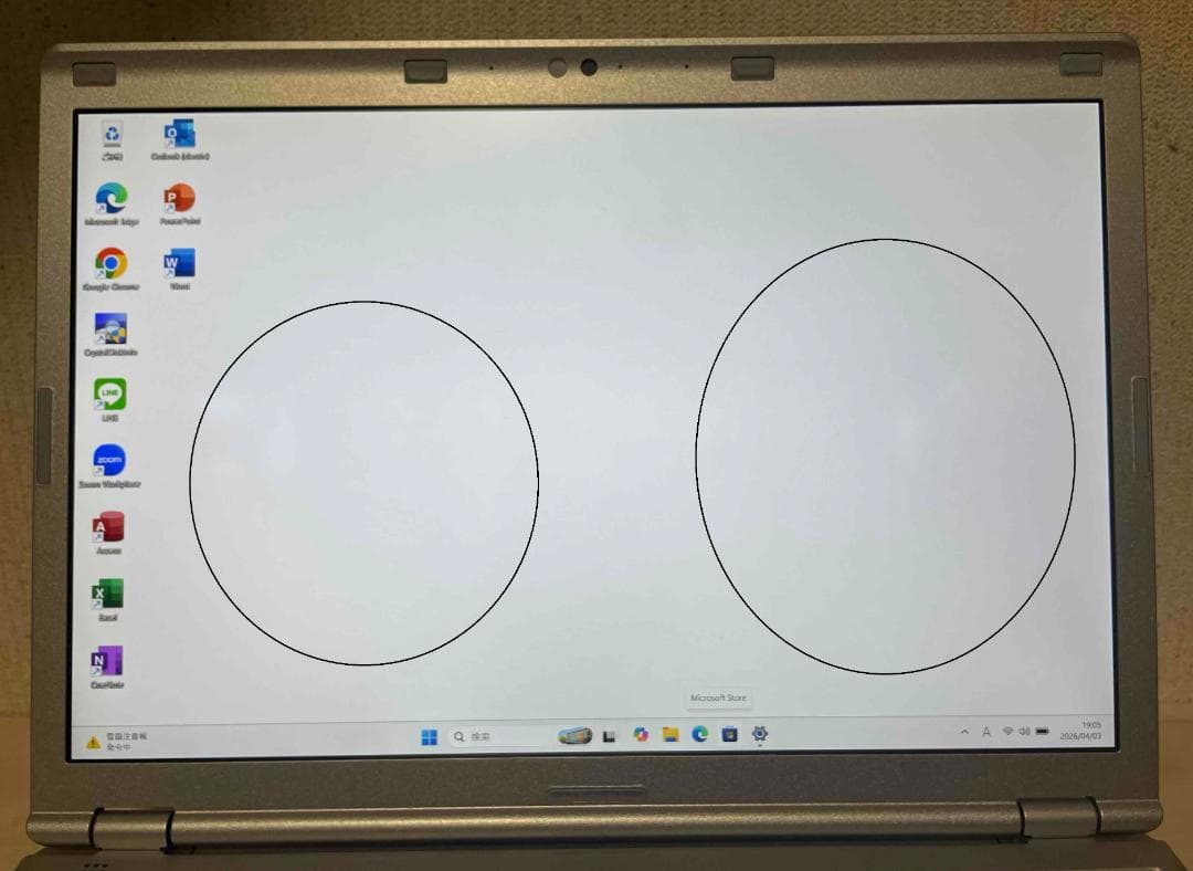 Win11 Office搭載 CF-SZ6 メモリ8GB SSD128GB②