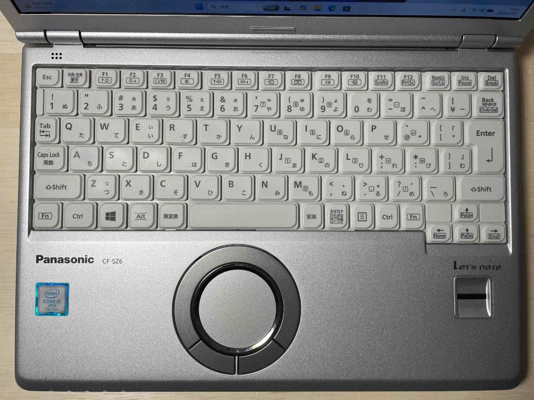 Win11 Office搭載 CF-SZ6 メモリ8GB SSD128GB②