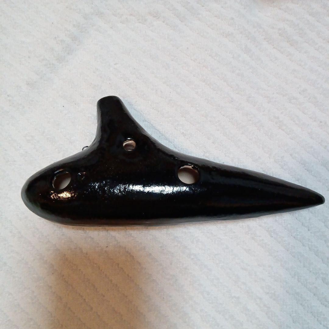 アケタ オカリナ T-5CX（アルトのＣ管） 黒 陶器