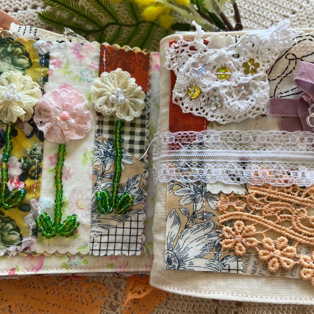 ゆ*め様 手作りミニジャンクジャーナル＊両手におさまる♡ 【1名様限定】