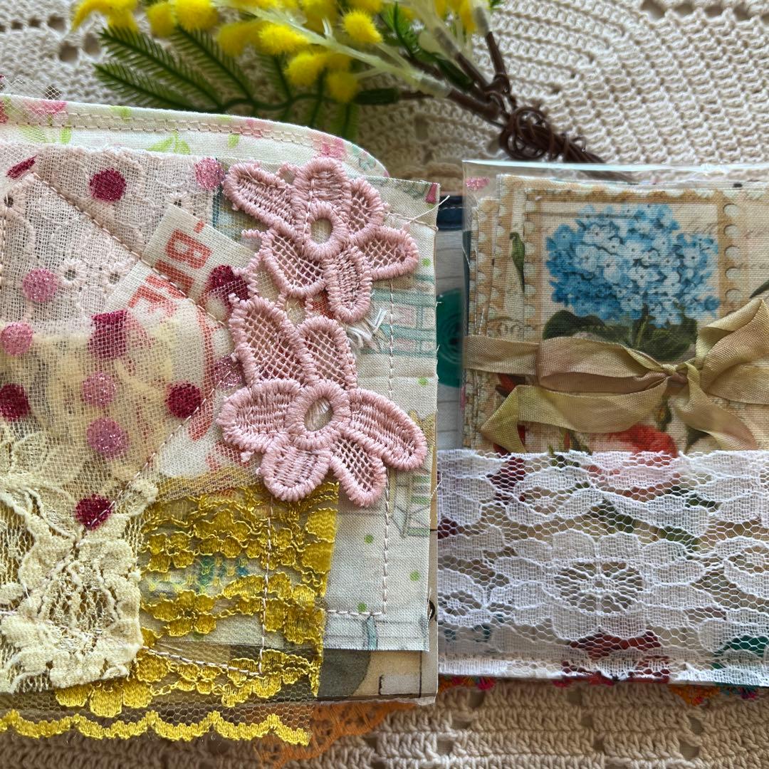 ゆ*め様 手作りミニジャンクジャーナル＊両手におさまる♡ 【1名様限定】