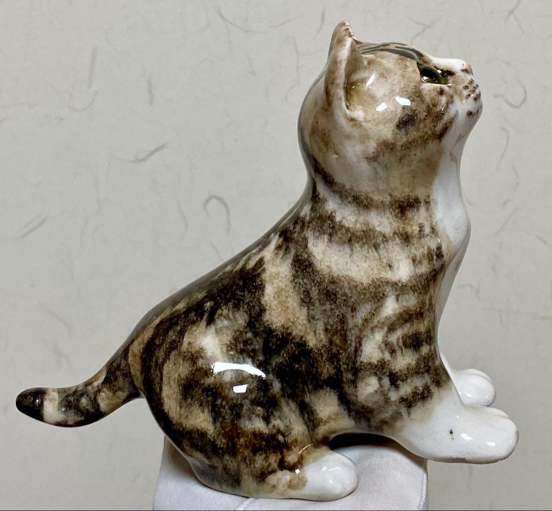 ウィンスタンレイキャット　ケンジントンキャット　キジトラ猫　貫入無し　サイズ2