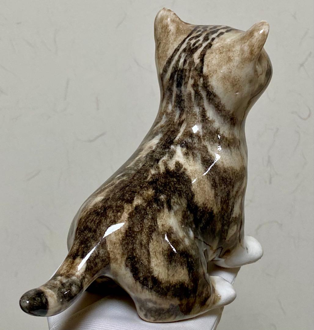 ウィンスタンレイキャット　ケンジントンキャット　キジトラ猫　貫入無し　サイズ2