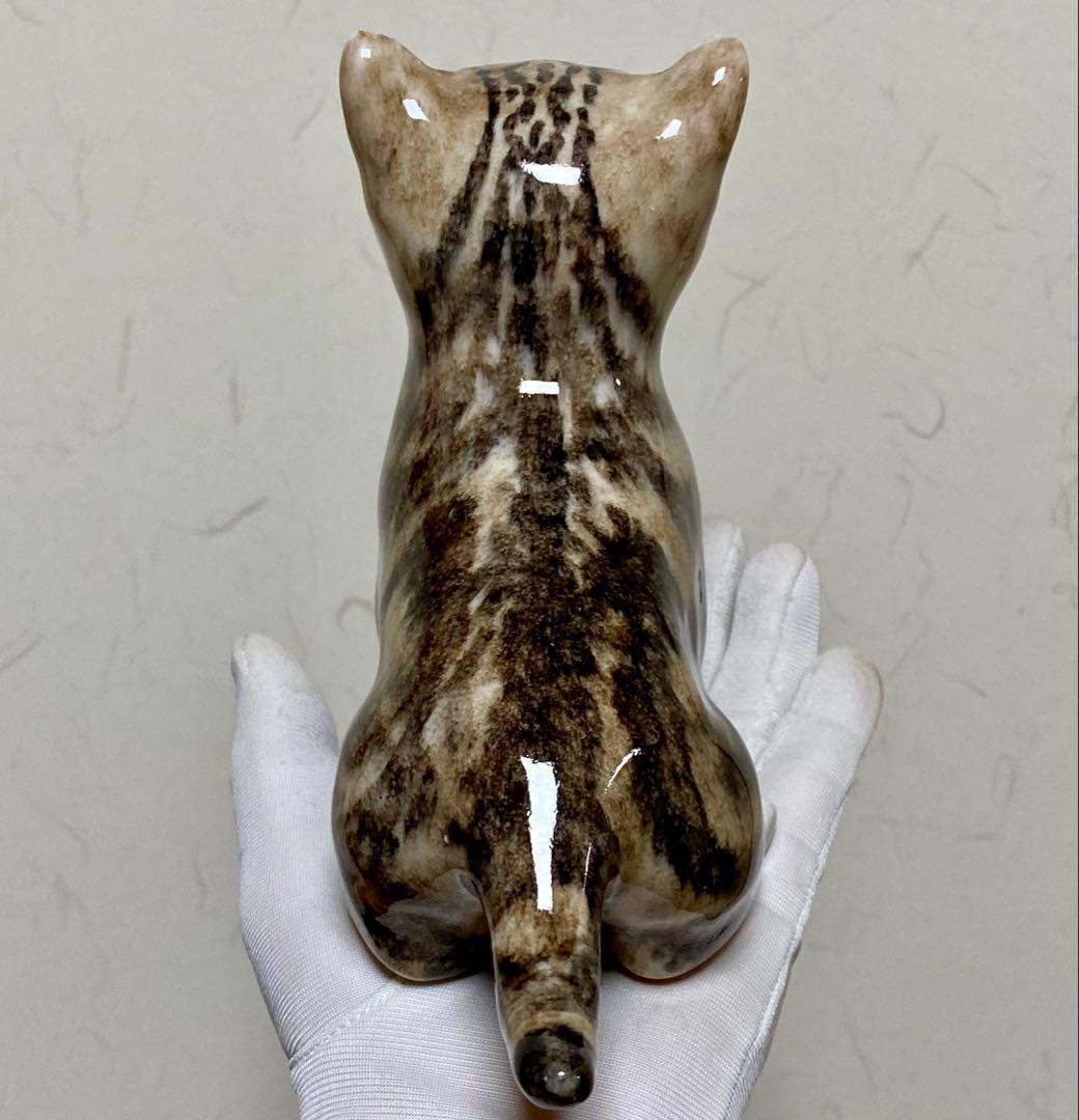 ウィンスタンレイキャット　ケンジントンキャット　キジトラ猫　貫入無し　サイズ2