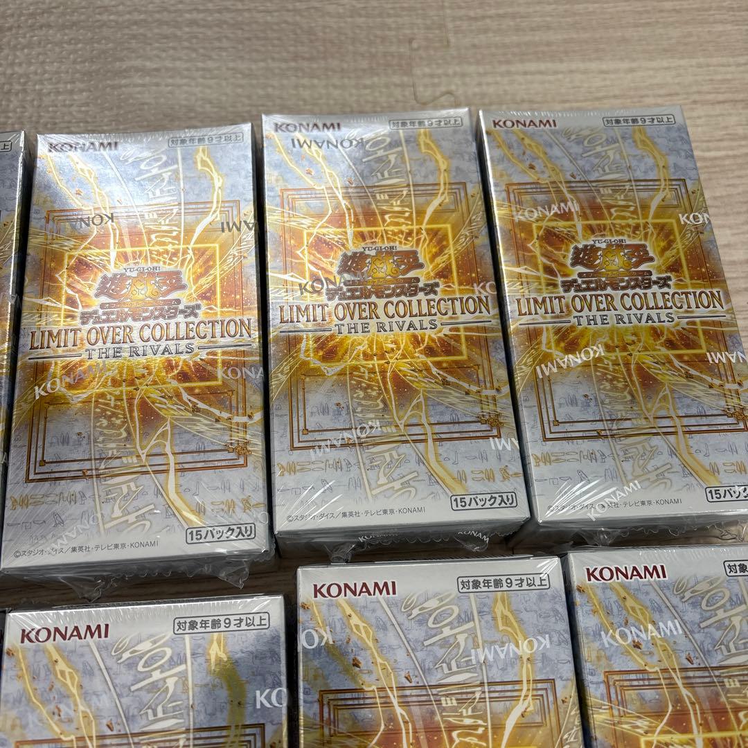 遊戯王リミットオーバーコレクションライバルズ12box 新品未開封　シュリンク付