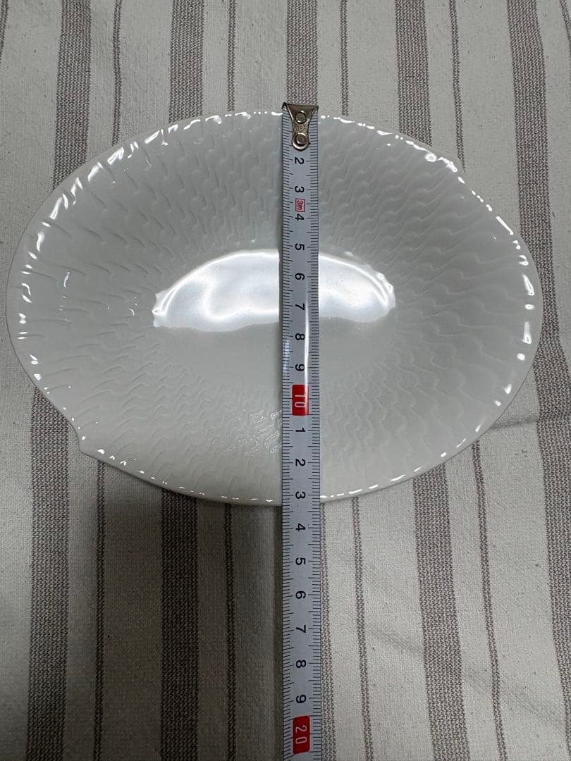 マイセン　波の戯れ　皿　オーバル