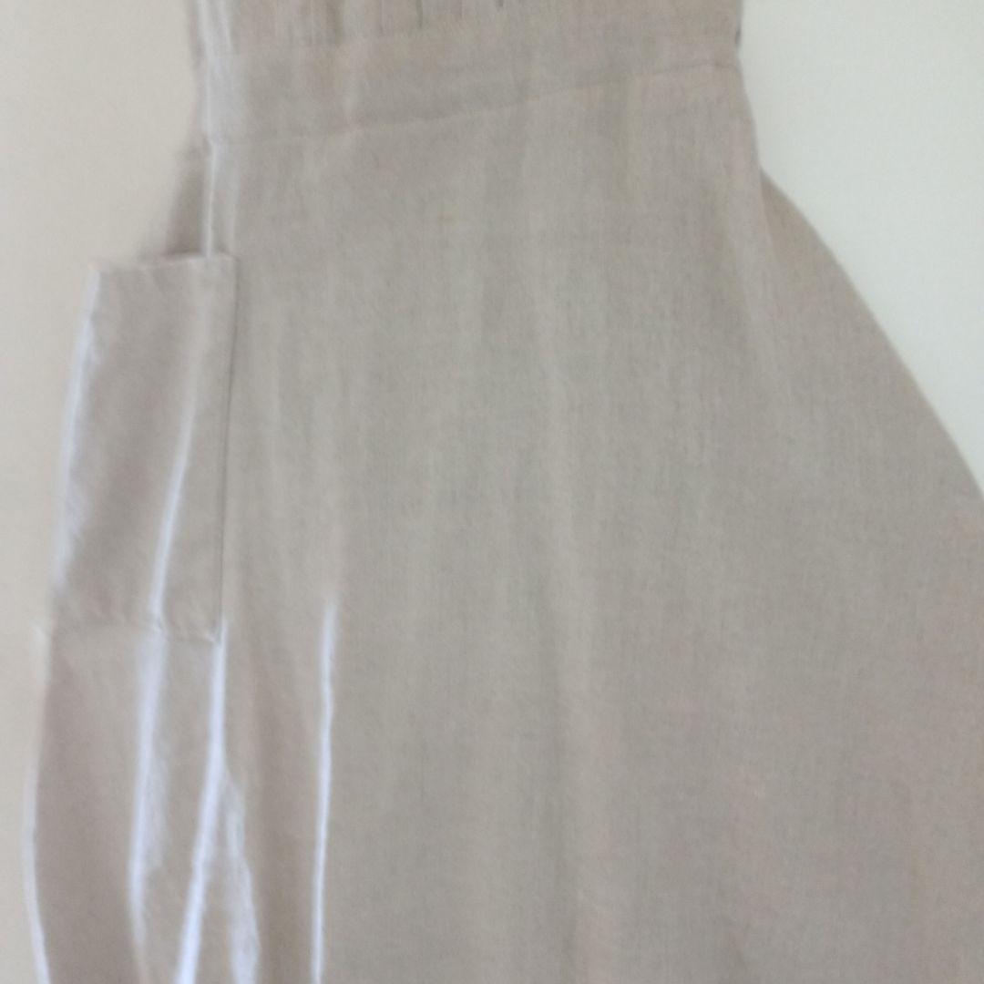 作家さんリネンエプロンドレス