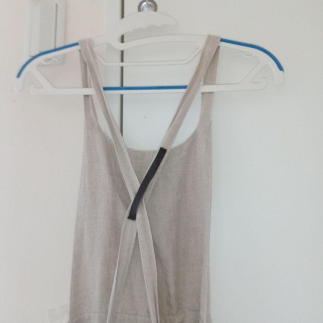 作家さんリネンエプロンドレス