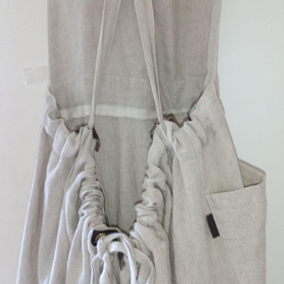 作家さんリネンエプロンドレス