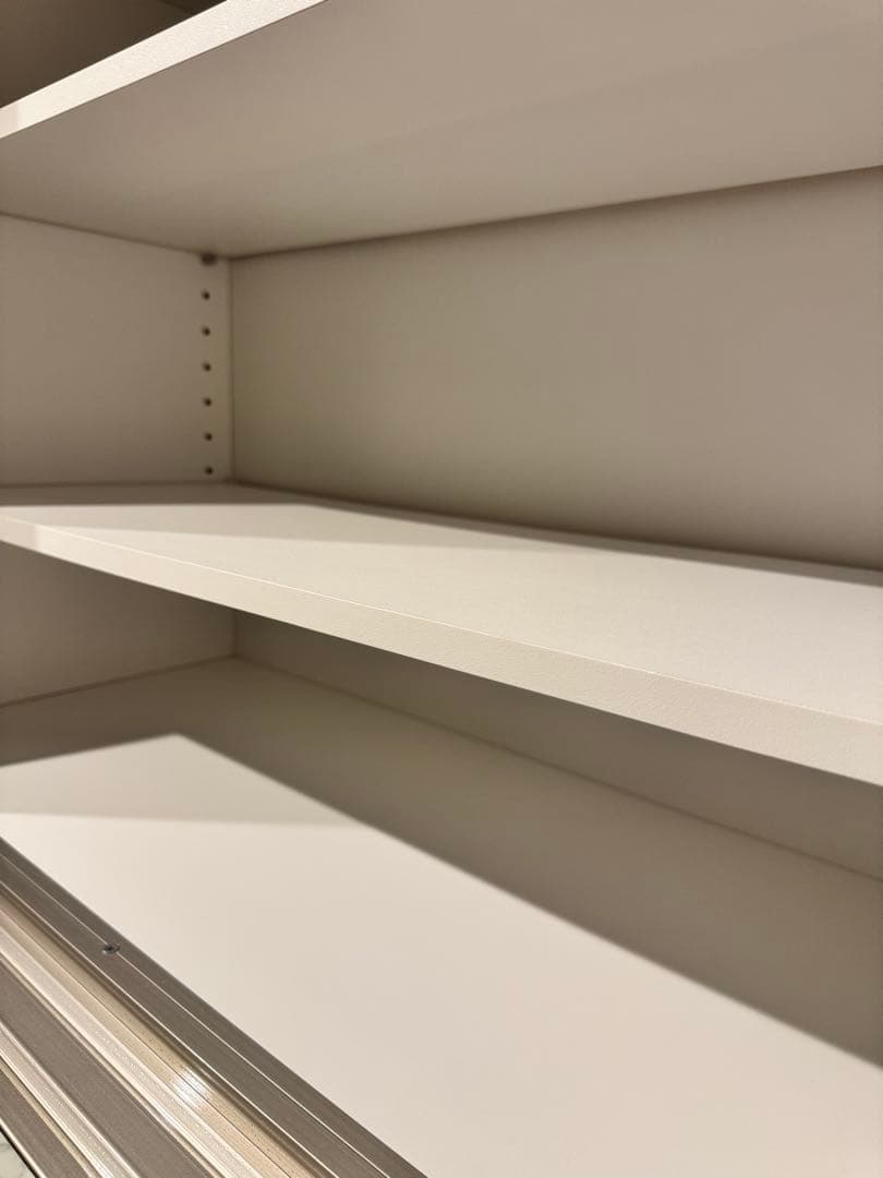 美品　最終日‼️キッチンボード　カップボード　食器棚リガーレ　幅140cm 白