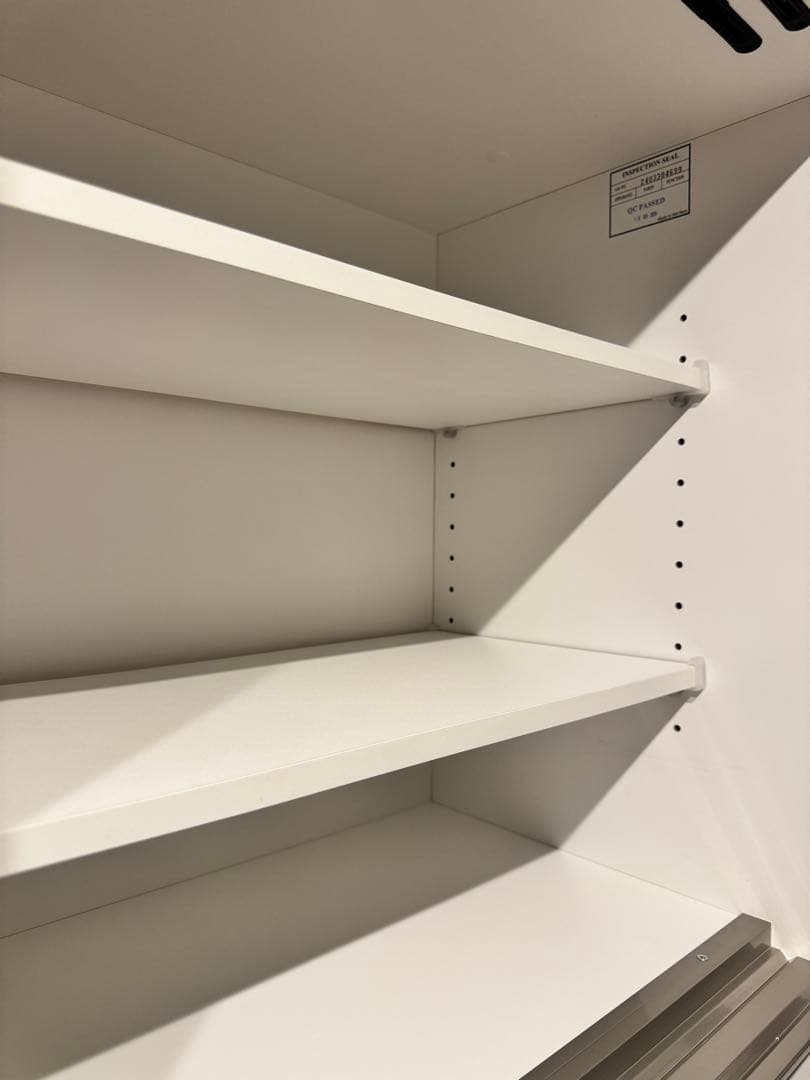 美品　最終日‼️キッチンボード　カップボード　食器棚リガーレ　幅140cm 白