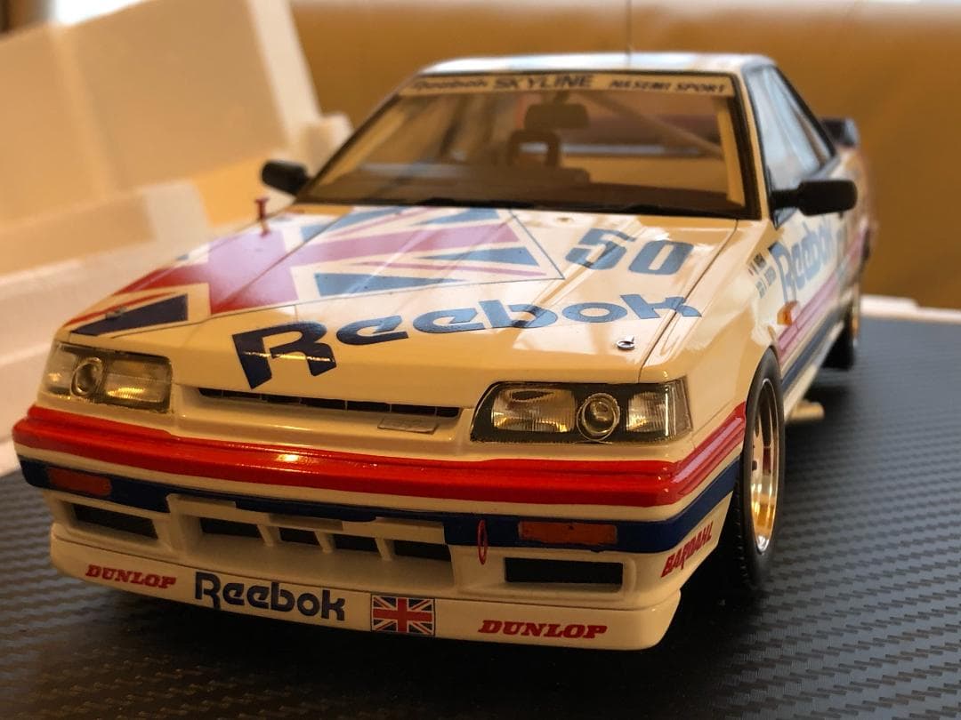 未使用 1/18 日産 スカイライン R31 GTS-R リーボック Gr.A