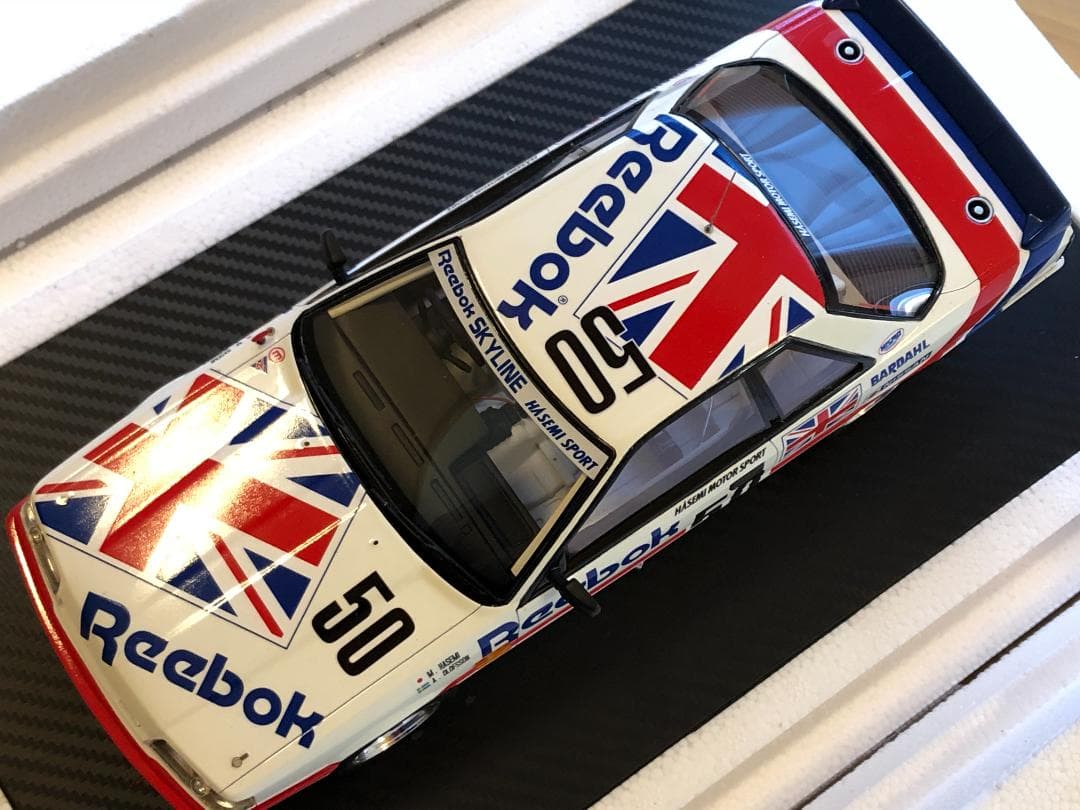 未使用 1/18 日産 スカイライン R31 GTS-R リーボック Gr.A